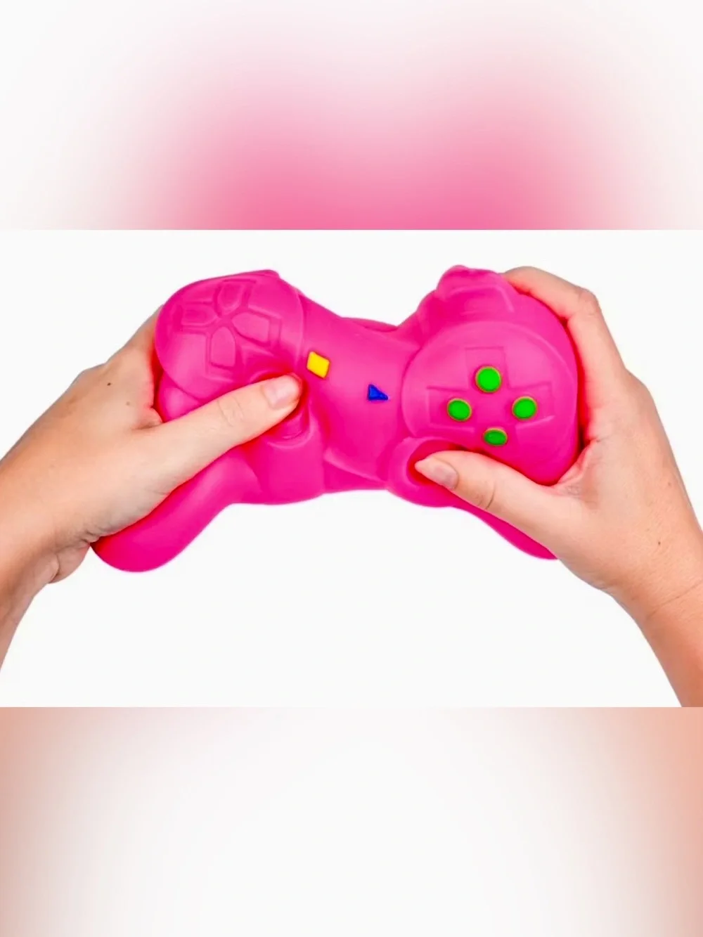 SUNNY DAYS SQUISHY GAME CONTROLLER PINK ORIGINAL VIRAL TOYMENDOUS TOY NWT RARE!
